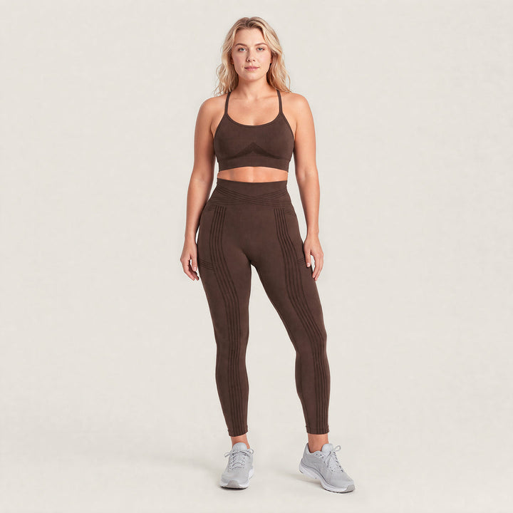3D CelluSmooth Criss-Cross Booty-Lifting & Anti-Cellulite Leggings |Quinn's™