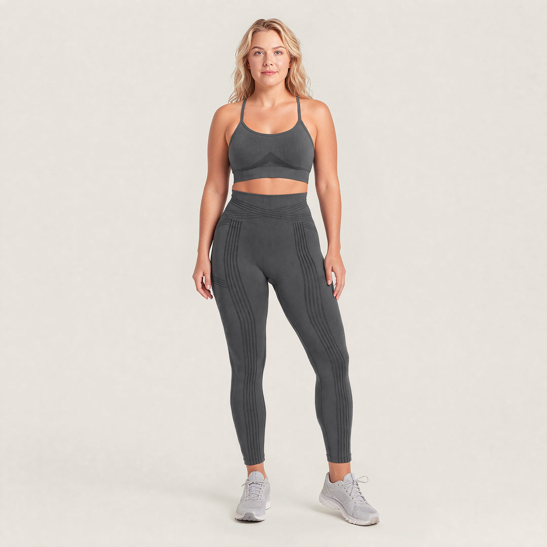 3D CelluSmooth Criss-Cross Booty-Lifting & Anti-Cellulite Leggings |Quinn's™