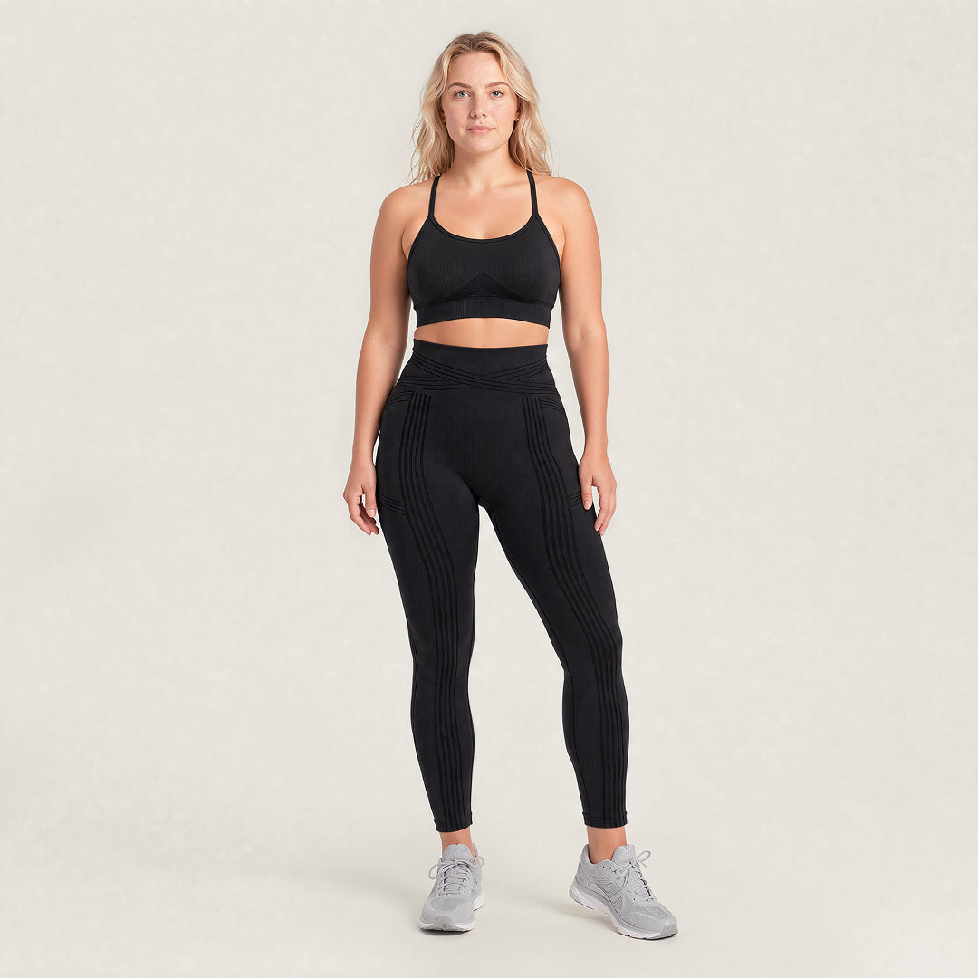 3D CelluSmooth Criss-Cross Booty-Lifting & Anti-Cellulite Leggings |Quinn's™