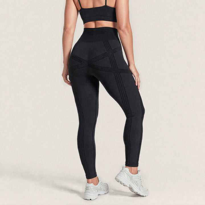 3D CelluSmooth Criss-Cross Booty-Lifting & Anti-Cellulite Leggings |Quinn's™