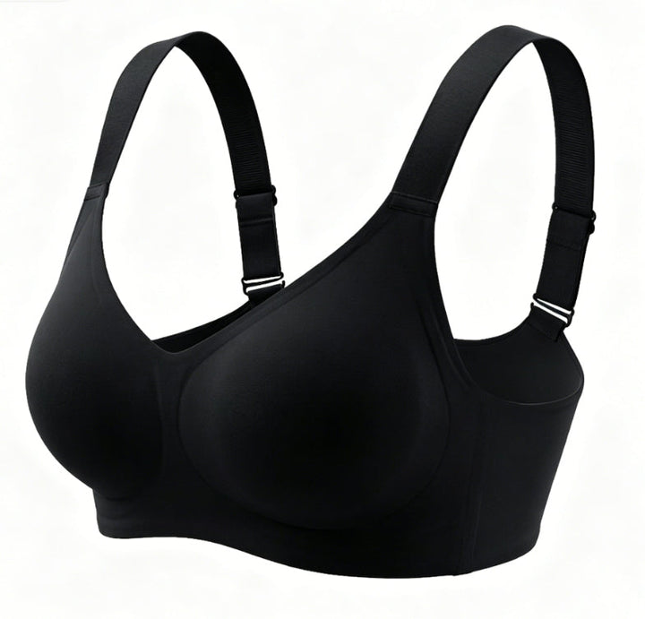 Buttery Soft Seamless Bra, 360° Jelly Support Full Coverage Bra for Fuller Bust