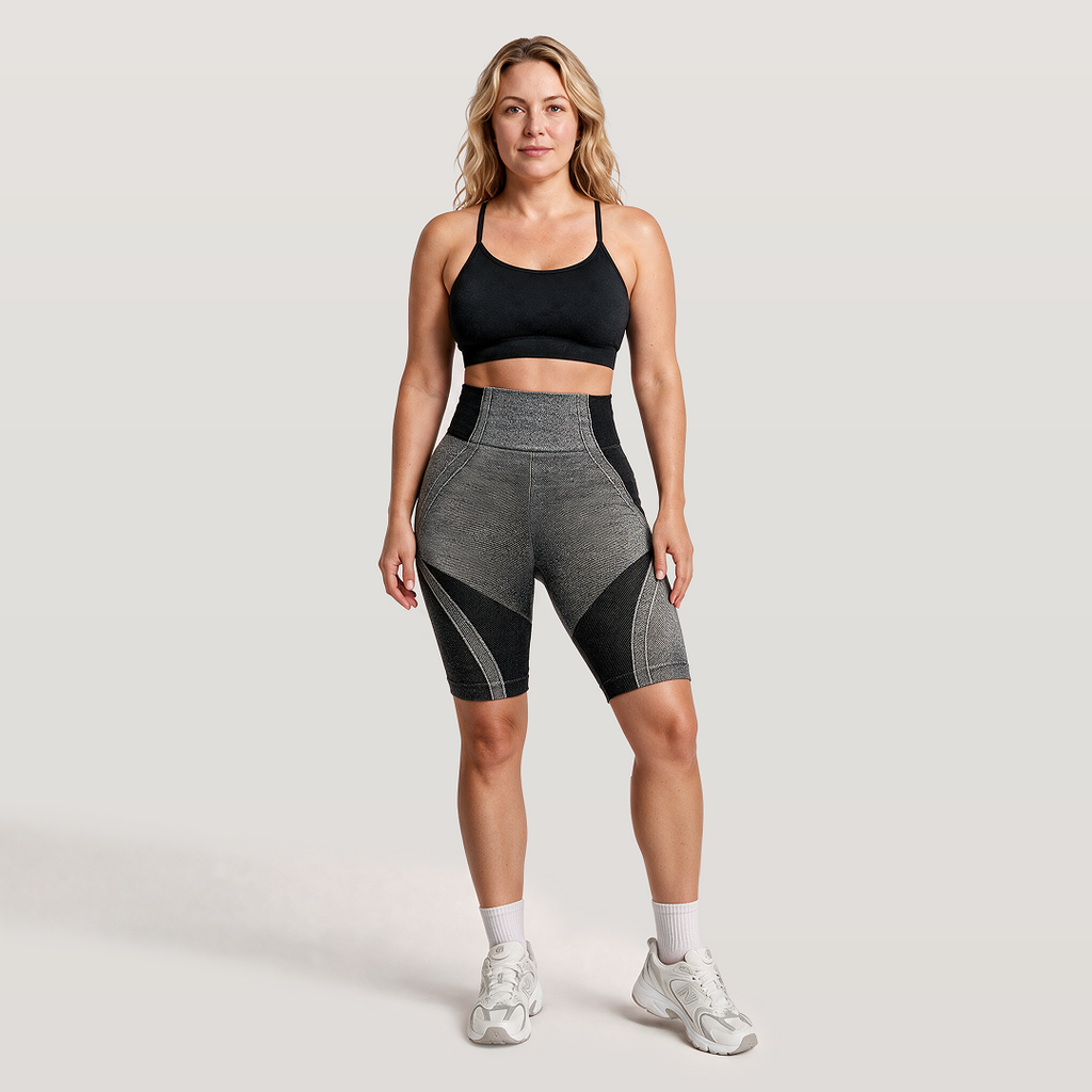 Quinn's™ Contour &  Compression Short 8''