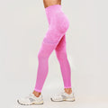 3D CelluSmooth Sand Washed Fabric Ruched Booty-Lifting 7/8 Leggings