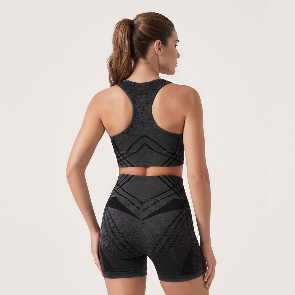 3D CelluSmooth Seamless V-Shape Active Short Set | Quinn's™