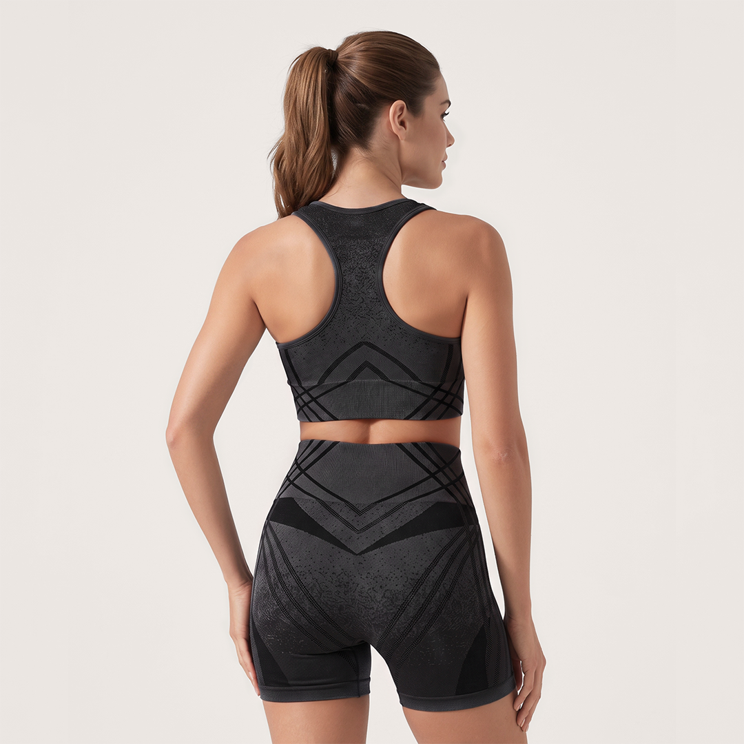3D CelluSmooth Seamless V-Shape Active Short Set | Quinn's™