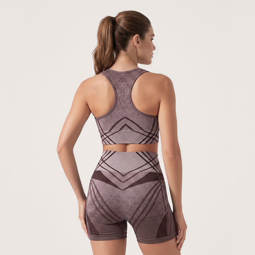 3D CelluSmooth Seamless V-Shape Active Short Set | Quinn's™