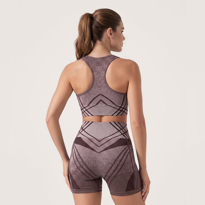 3D CelluSmooth Seamless V-Shape Active Short Set | Quinn's™