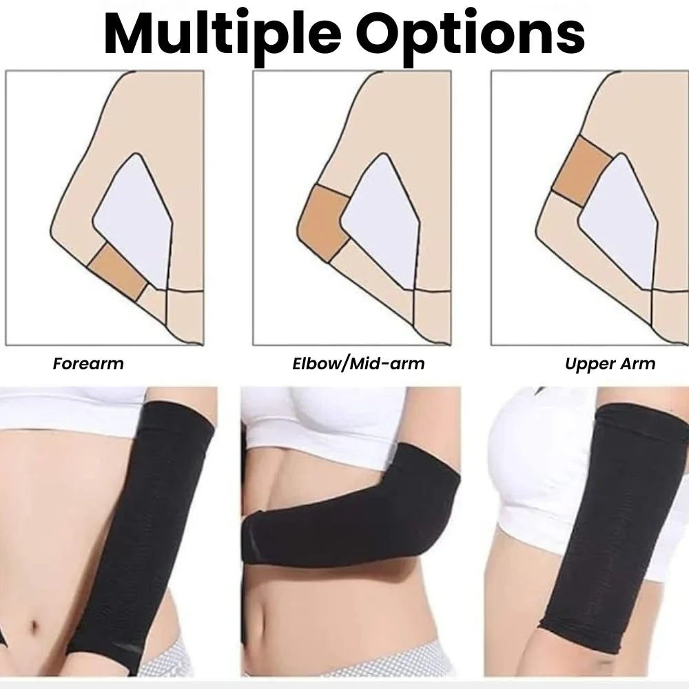Quinn's™ 3D Compression Ultimate Smooth 2-Piece Set: Arms & Knees