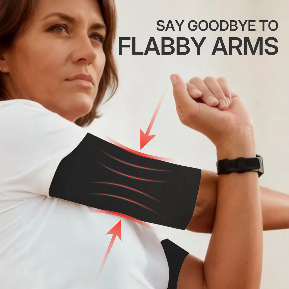 Quinn's™ 3D Compression Sleeves – Say Goodbye to Arm Jiggle